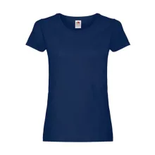 Női póló  Rövid ujjú Fruit of the Loom Original T Lady-Fit   Sötétkék (navy)   urespolo.hu