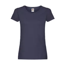 Női póló  Rövid ujjú Fruit of the Loom Original T Lady-Fit   Mély sötétkék (navy)   urespolo.hu