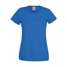 Női póló  Rövid ujjú Fruit of the Loom Original T Lady-Fit   Piros   urespolo.hu