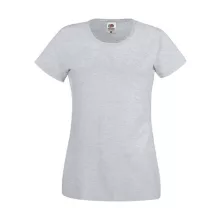 Női póló  Rövid ujjú Fruit of the Loom Original T Lady-Fit   Narancssárga   urespolo.hu