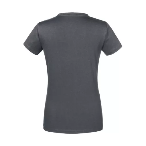 Női rövid ujjú organikus póló Russell Europe Ladies\' Pure Organic Heavy Tee L, Konvoj szürke