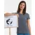 Női rövid ujjú organikus póló Russell Europe Ladies\' Pure Organic Heavy Tee XS, Sötétkék (navy)