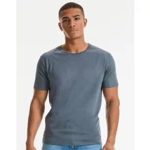 Férfi rövid ujjú organikus póló Russell Europe Men\'s Pure Organic Heavy Tee XL, Sötétkék (navy)