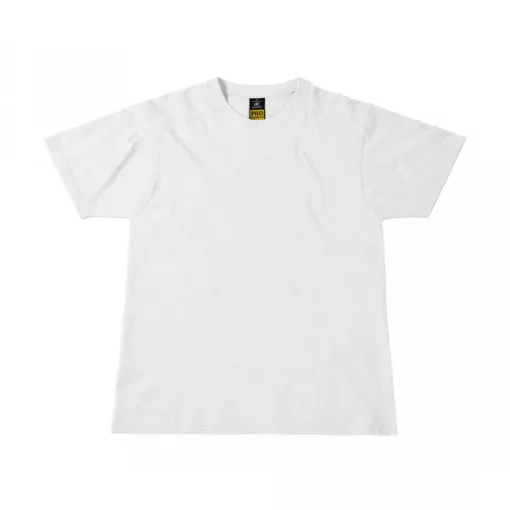 Uniszex rövid ujjú póló munkaruha B and C Perfect Pro Workwear T-Shirt M, Fehér