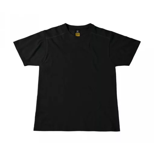 Uniszex rövid ujjú póló munkaruha B and C Perfect Pro Workwear T-Shirt XL, Fekete