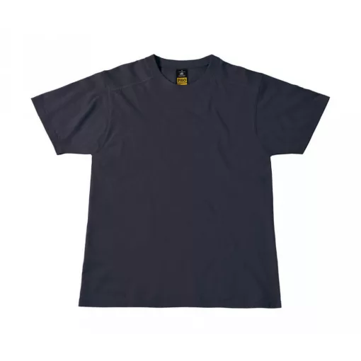 Uniszex rövid ujjú póló munkaruha B and C Perfect Pro Workwear T-Shirt 3XL, Sötétszürke