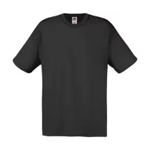 Férfi póló  Rövid ujjú Fruit of the Loom Original Full Cut T-Shirt   Fekete   urespolo.hu