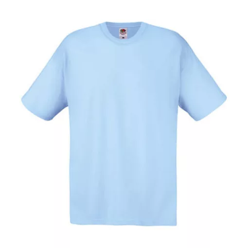 Férfi póló  Rövid ujjú Fruit of the Loom Original Full Cut T-Shirt   Fekete   urespolo.hu