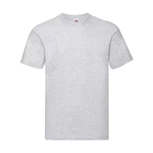 Férfi póló  Rövid ujjú Fruit of the Loom Original Full Cut T-Shirt   Heather szürke   urespolo.
