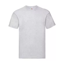 Férfi póló  Rövid ujjú Fruit of the Loom Original Full Cut T-Shirt   Heather szürke   urespolo.