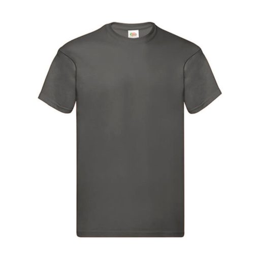 Férfi póló  Rövid ujjú Fruit of the Loom Original Full Cut T-Shirt   Világos grafitszürke   ure