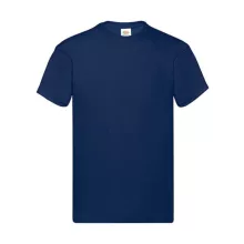 Férfi póló  Rövid ujjú Fruit of the Loom Original Full Cut T-Shirt   Sötétkék (navy)   urespolo