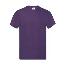 Férfi póló  Rövid ujjú Fruit of the Loom Original Full Cut T-Shirt   Lila   urespolo.hu
