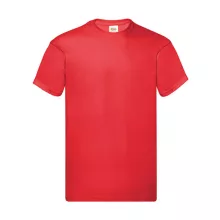 Férfi póló  Rövid ujjú Fruit of the Loom Original Full Cut T-Shirt   Piros   urespolo.hu
