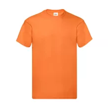Férfi póló  Rövid ujjú Fruit of the Loom Original Full Cut T-Shirt   Narancssárga   urespolo.hu