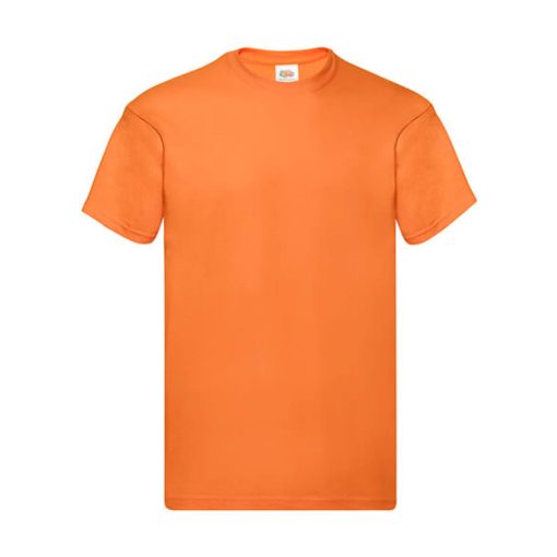 Férfi póló  Rövid ujjú Fruit of the Loom Original Full Cut T-Shirt   Narancssárga   urespolo.hu