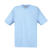 Férfi póló  Rövid ujjú Fruit of the Loom Original Full Cut T-Shirt   Burgundi vörös   urespolo.