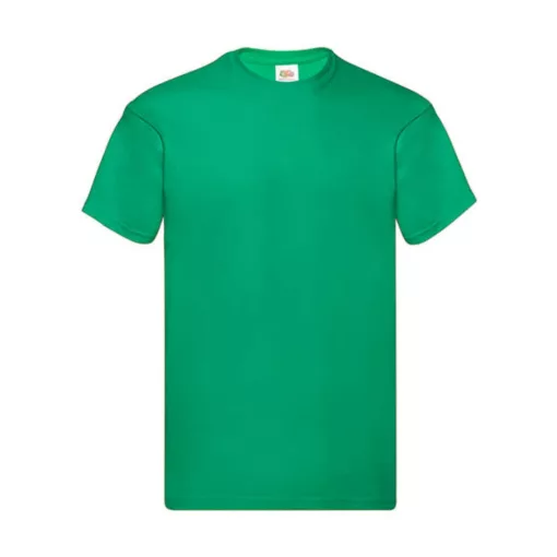 Férfi póló  Rövid ujjú Fruit of the Loom Original Full Cut T-Shirt   Kelly zöld   urespolo.hu