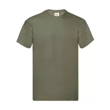 Férfi póló  Rövid ujjú Fruit of the Loom Original Full Cut T-Shirt   Oliva zöld   urespolo.hu