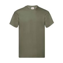 Férfi póló  Rövid ujjú Fruit of the Loom Original Full Cut T-Shirt   Oliva zöld   urespolo.hu