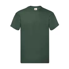Férfi póló  Rövid ujjú Fruit of the Loom Original Full Cut T-Shirt   Sötétzöld   urespolo.hu