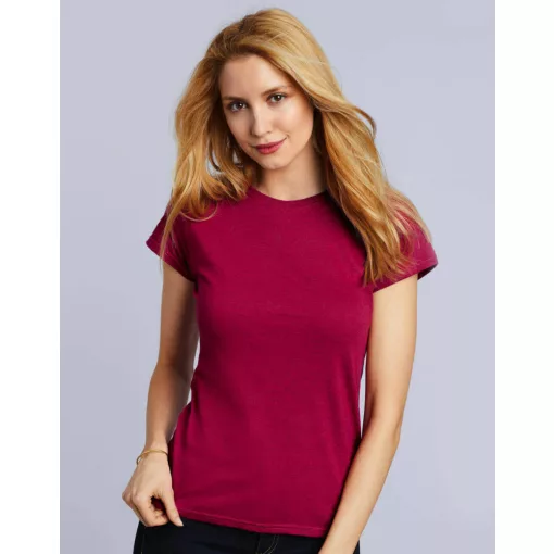 Női póló  Csapott ujjú Gildan Softstyle Ladies\' T-Shirt   Fehér   urespolo.hu