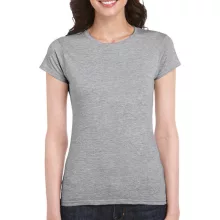 Női póló  Csapott ujjú Gildan Softstyle Ladies' T-Shirt   Sportszürke   urespolo.hu