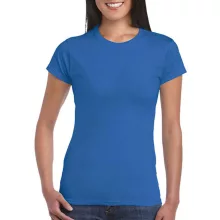 Női póló  Csapott ujjú Gildan Softstyle Ladies' T-Shirt   Királykék   urespolo.hu