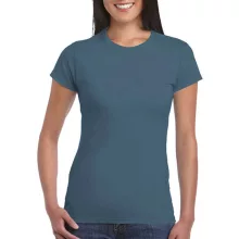 Női póló  Csapott ujjú Gildan Softstyle Ladies' T-Shirt   Indigókék   urespolo.hu