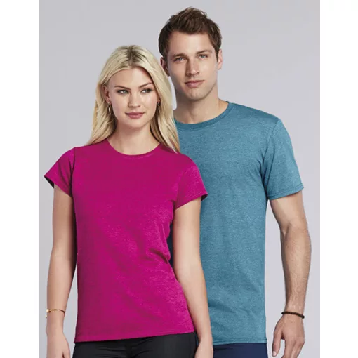 Női póló  Csapott ujjú Gildan Softstyle Ladies\' T-Shirt   Világos kék   urespolo.hu