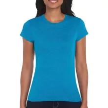 Női póló  Csapott ujjú Gildan Softstyle Ladies' T-Shirt   Antik zafírkék   urespolo.hu