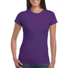 Női póló  Csapott ujjú Gildan Softstyle Ladies' T-Shirt   Lila   urespolo.hu