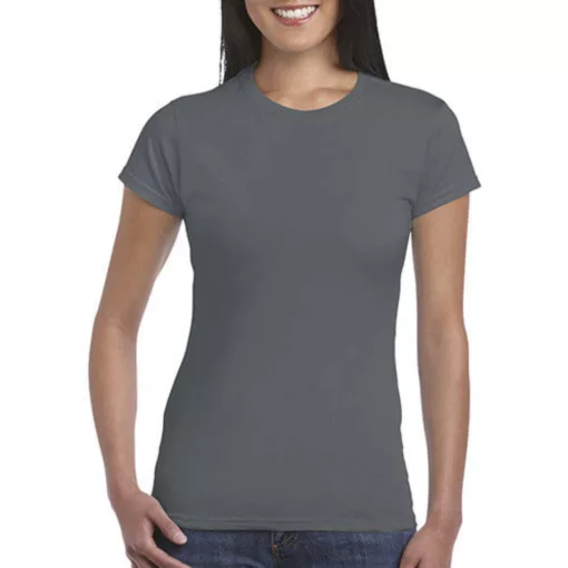 Női póló  Csapott ujjú Gildan Softstyle Ladies\' T-Shirt   Piros   urespolo.hu