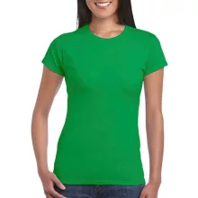 Női póló  Csapott ujjú Gildan Softstyle Ladies' T-Shirt   Ír zöld   urespolo.hu