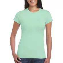 Női póló  Csapott ujjú Gildan Softstyle Ladies' T-Shirt   Mentazöld   urespolo.hu