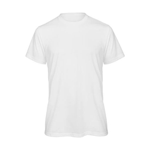 Férfi rövid ujjú póló B&C Sublimation/men T-Shirt -S, Fehér