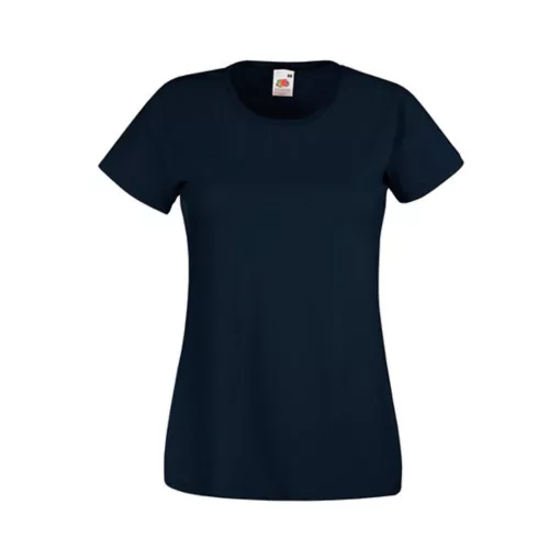 Női póló  Csapott ujjú Fruit of the Loom Valueweight T Lady-Fit   Fehér   urespolo.hu