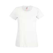 Női póló  Csapott ujjú Fruit of the Loom Valueweight T Lady-Fit   Heather szürke   urespolo.hu
