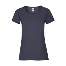 Női póló  Csapott ujjú Fruit of the Loom Valueweight T Lady-Fit   Mély sötétkék (navy)   urespo
