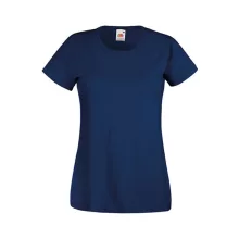 Női póló  Csapott ujjú Fruit of the Loom Valueweight T Lady-Fit   Király kék   urespolo.hu