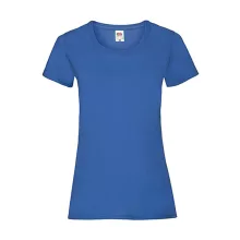 Női póló  Csapott ujjú Fruit of the Loom Valueweight T Lady-Fit   Király kék   urespolo.hu
