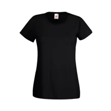 Női póló  Csapott ujjú Fruit of the Loom Valueweight T Lady-Fit   Ég kék   urespolo.hu