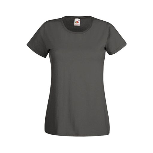 Női póló  Csapott ujjú Fruit of the Loom Valueweight T Lady-Fit   Lila   urespolo.hu