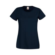 Női póló  Csapott ujjú Fruit of the Loom Valueweight T Lady-Fit   Lila   urespolo.hu