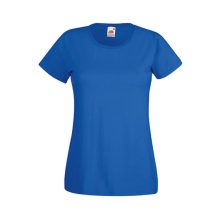 Női póló  Csapott ujjú Fruit of the Loom Valueweight T Lady-Fit   Lila   urespolo.hu