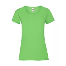 Női póló  Csapott ujjú Fruit of the Loom Valueweight T Lady-Fit   Lime zöld   urespolo.hu