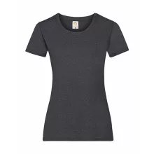 Női póló  Csapott ujjú Fruit of the Loom Valueweight T Lady-Fit   Sárga   urespolo.hu
