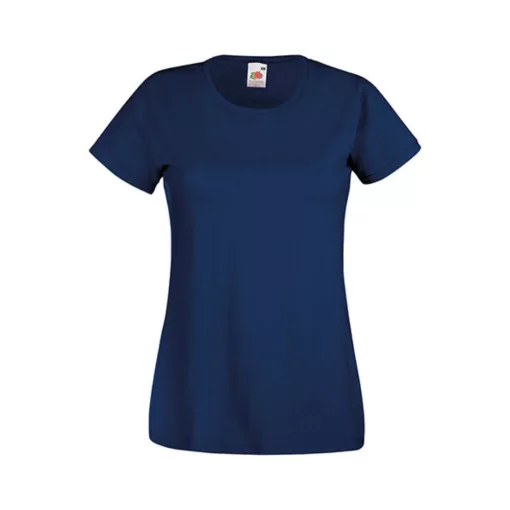 Női póló  Csapott ujjú Fruit of the Loom Valueweight T Lady-Fit   Napraforgó sárga   urespolo.h