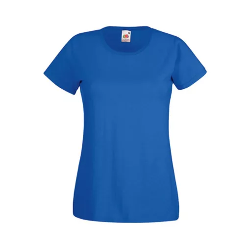 Női póló  Csapott ujjú Fruit of the Loom Valueweight T Lady-Fit   Napraforgó sárga   urespolo.h