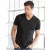 Uniszex rövid ujjú póló Bella Canvas Unisex Jersey V-Neck T-Shirt S, Fekete